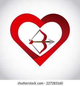 love graphic design , vector illustration