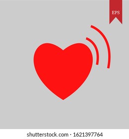 love graphic vector illustration, which can be used for icons, web logos, backgrounds, profile icons, even application logos, decorative ornaments, and for Valentine's Day