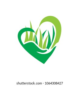 Love Grass Logo
