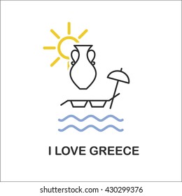 I love greece