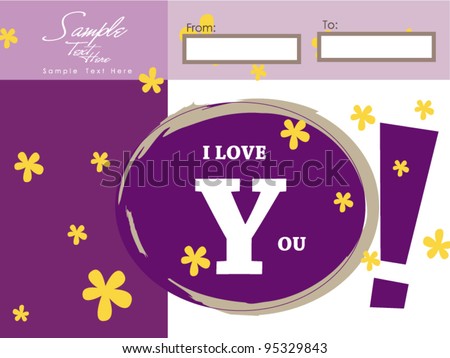 Love Greeting card