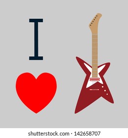 I love guitar