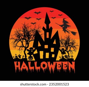 Love Halloween t shirt design