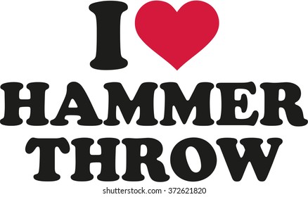 I love hammer throw