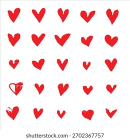 Liebeshandzeichnung, Vektorgrafik
