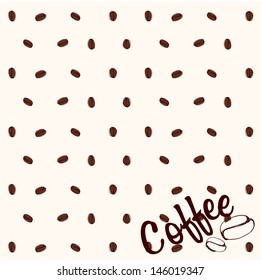 love hand drawn coffee Background 