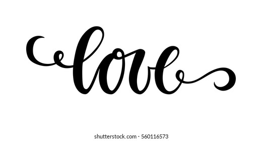 Forever Card Hand Drawn Lettering Text Stock Illustration 1065298031 ...