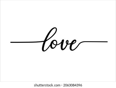 diseño de mano de amor vectorial arte mano dibujado