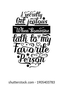Love hand drawn typography poster design. Premium Vector.