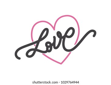 LOVE | HAND LETTERING