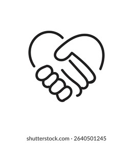 love and hands icon and vector design 