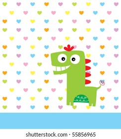love happy dinosaur