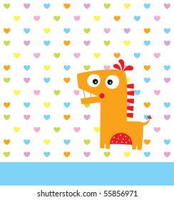 love happy dinosaur