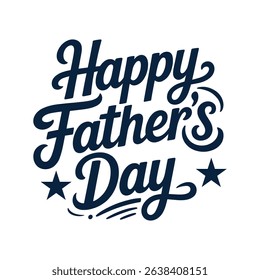 Love Happy Father's Day, Father's Day vector illustration isolated on white background