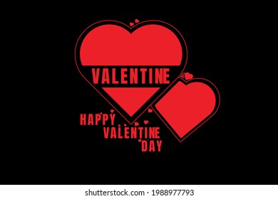 love happy valentine color red