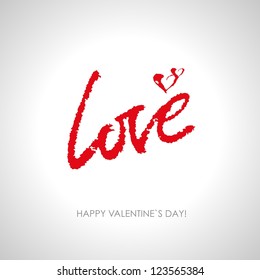 Love. Happy Valentines Day