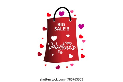 Love Happy Valentine's Day Template Sale