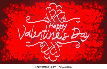 Love Happy Valentine's Day Template