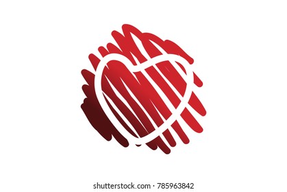 Love Happy Valentine's Day Template