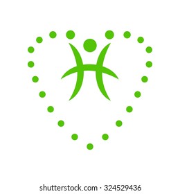 Love Healthy, H Initial 