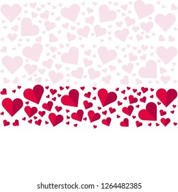 love hears background illustration 