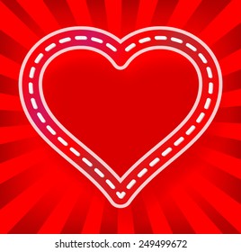 Love heart background