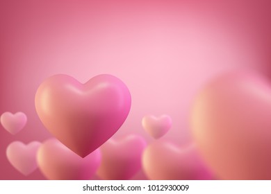 Love heart background. Valentine background. Romantic wedding background,valentines day concept.