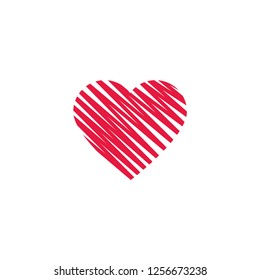 love heart background vector