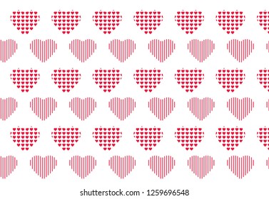 love heart background vector