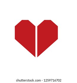 love heart background vector