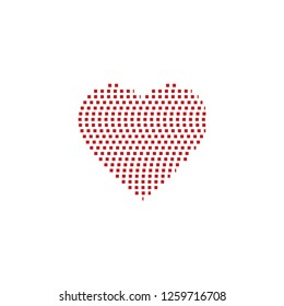 love heart background vector