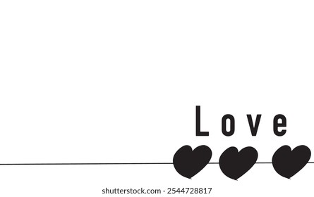 Love heart black color sign symbol decoration ornament wedding happy valentine day romantic nubes celebration festival holiday 14 fourteen february cute icon holiday anniversary shiny greeting event