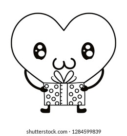 love heart cartoon