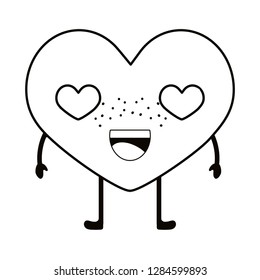 love heart cartoon