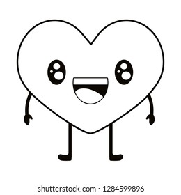 love heart cartoon