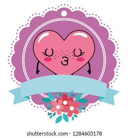 love heart cartoon