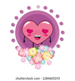 love heart cartoon