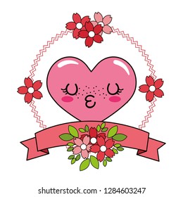 love heart cartoon