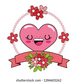 love heart cartoon