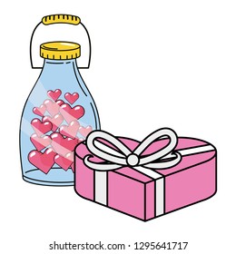 love heart cartoon