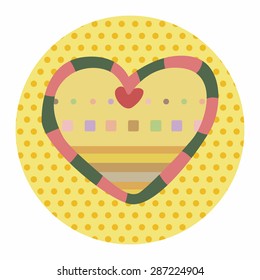 love heart cartoon elements vector,eps