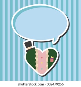 love heart cartoon elements vector,eps