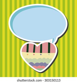 love heart cartoon elements vector,eps