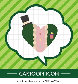 love heart cartoon elements vector,eps