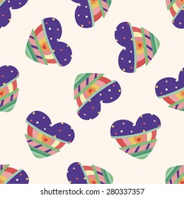 love heart cartoon , cartoon seamless pattern background