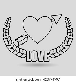 love heart design 