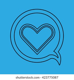 love heart design 