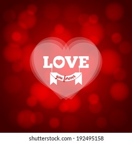 love heart design background