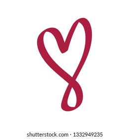 Love heart icon