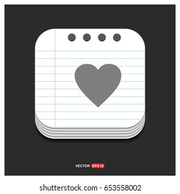 love heart icon 
